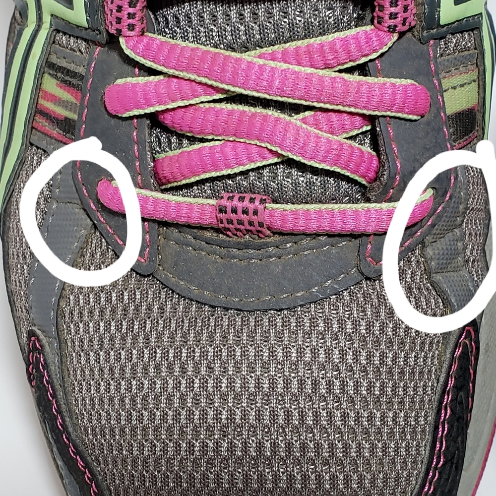 Asics Womens Gel Venture 5 T5N8N Gray and Green Running Shoes Lace Up Sz 9.5 - Picture 10 of 10
